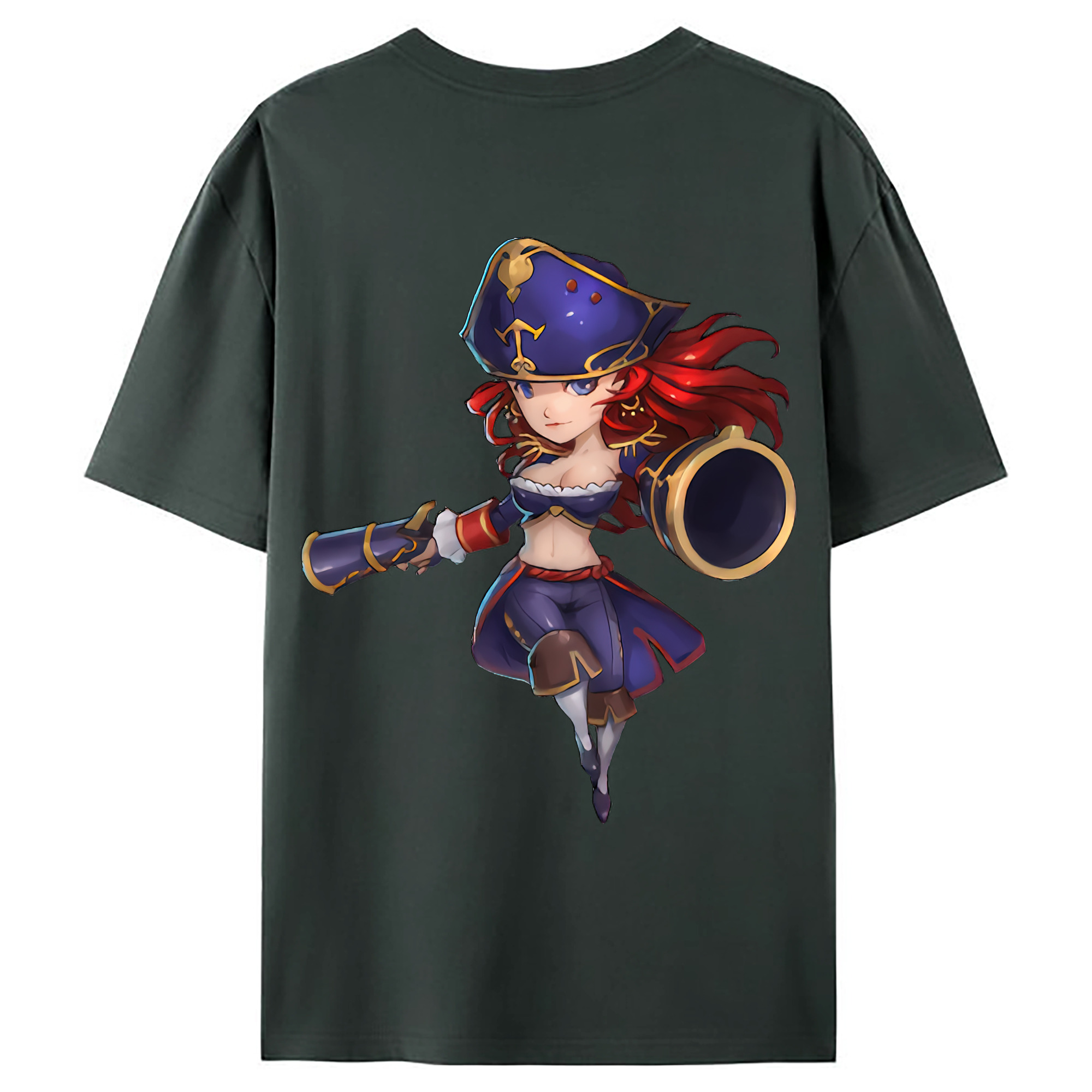 （画像用） リーグ・オブ・レジェンド League of Legends LOL 綿100％ メンズ半袖Tシャツ（バックプリント） 通気性